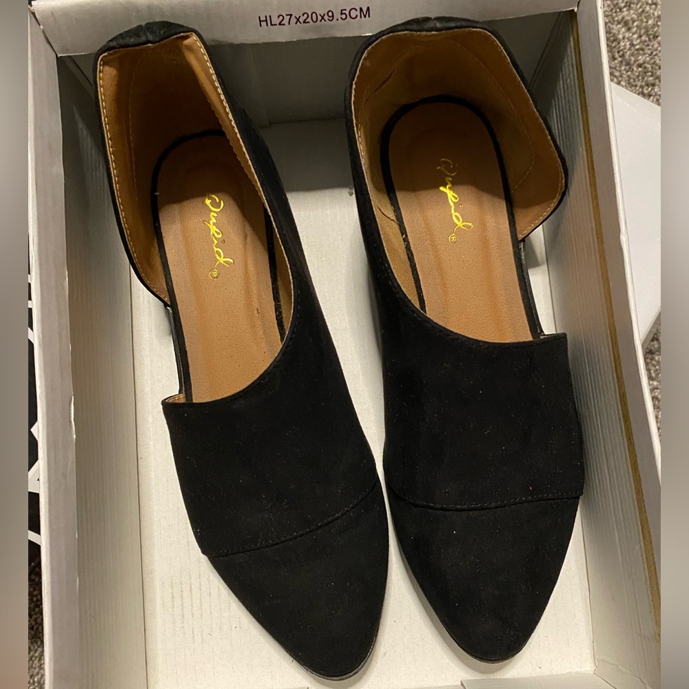 Cupid Black Shoes